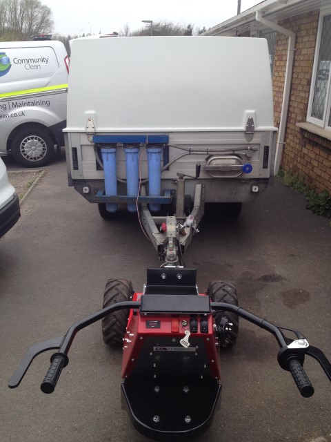 MUV Trailer Mover with 2,000Kg twin axle trailer MUV Trailer Mover with 2,000Kg twin axle trailer